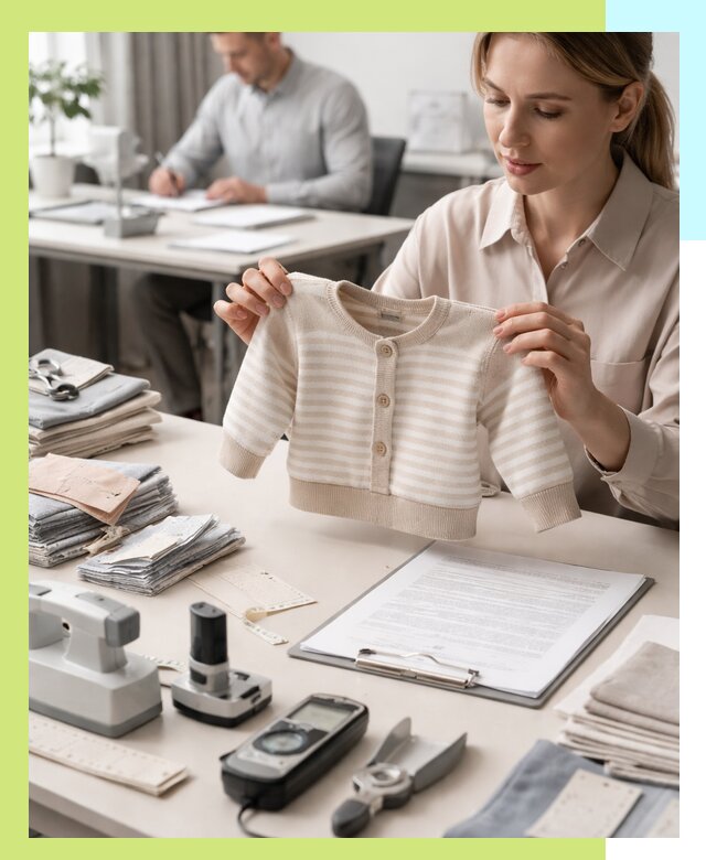 Сертификация детской одежды и текстильных изделий в Железногорске