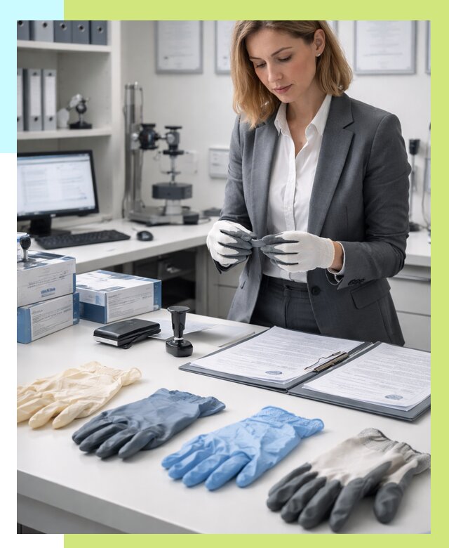 Сертификация перчаток в Железногорске от 8786 р. | Алешин-Жлр