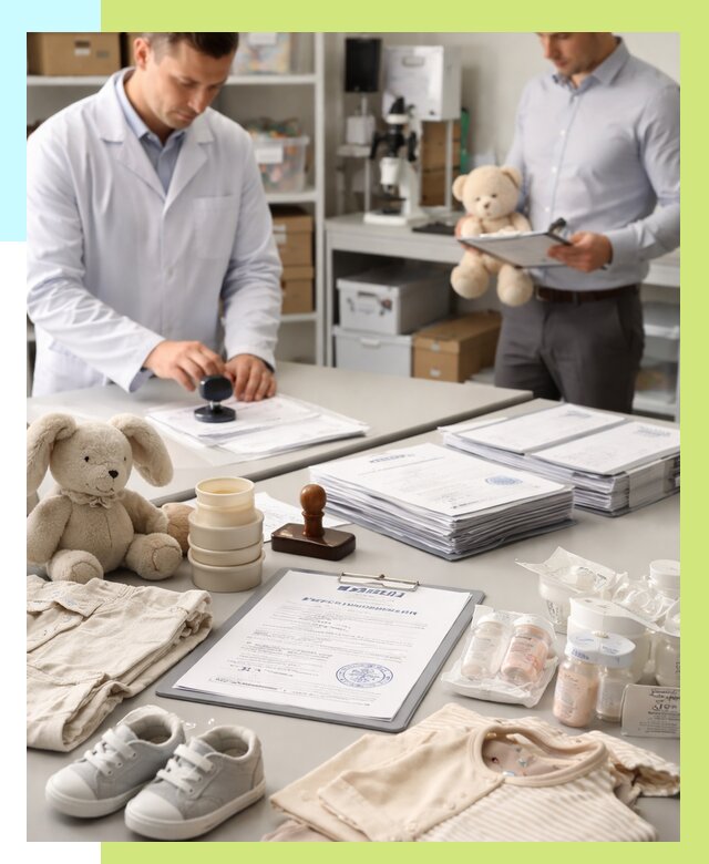 Сертификация детских товаров в Железногорске от 15506 р. | Алешин-Жлр