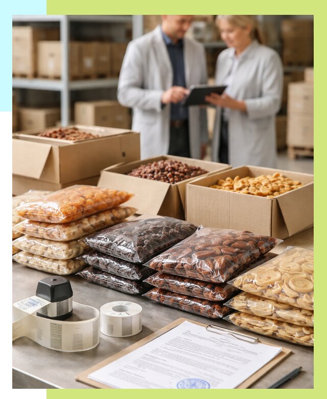 Сертификация сухофруктов в Железногорске от 12404 р. | Алешин-Жлр под ключ