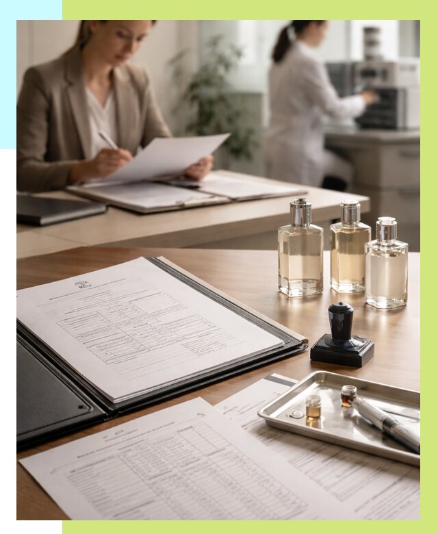 Сертификация парфюмерии в Железногорске от 15506 р. | Алешин-Жлр