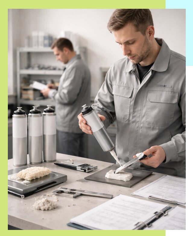 Сертификация монтажной пены и соответствие стандартам в Железногорске