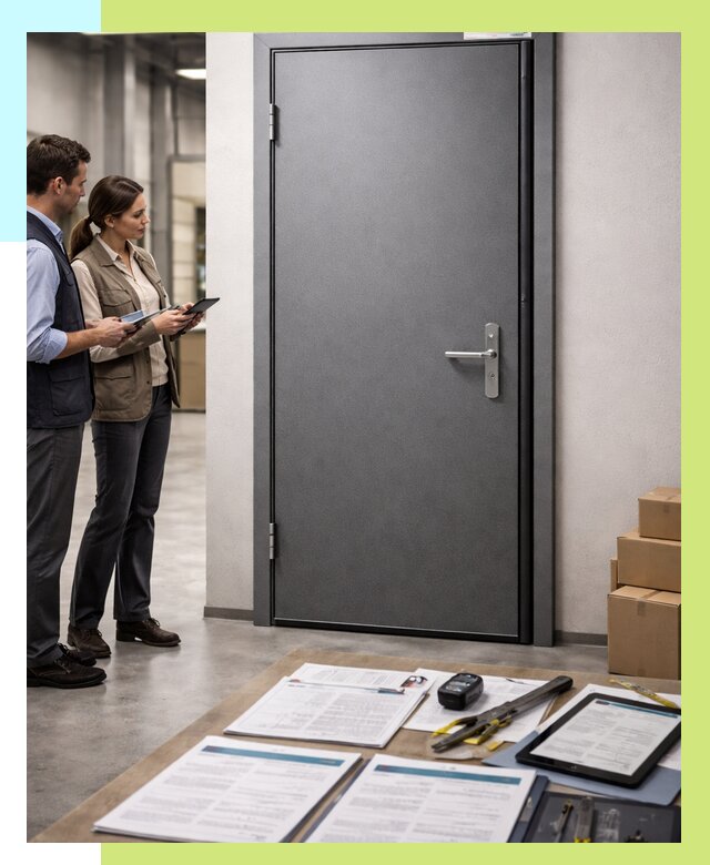 Сертификация противопожарных дверей в Железногорске от 9303 р. | Алешин-Жлр