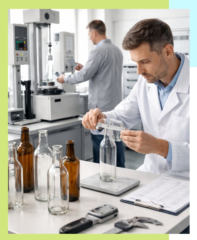 Сертификация стеклянных бутылок и сопутствующей упаковки в Железногорске