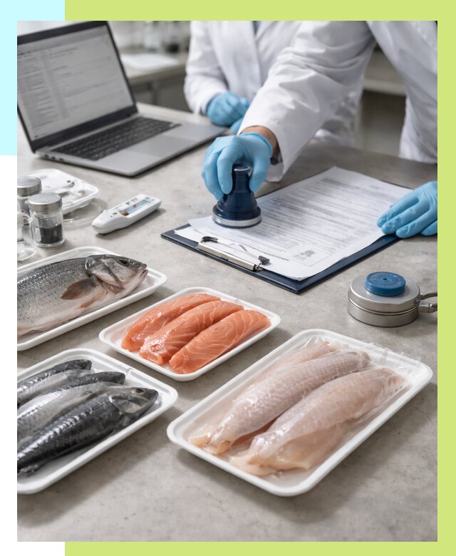 Сертификация рыбы и сертификат в Железногорске от 15506 р. | Алешин-Жлр