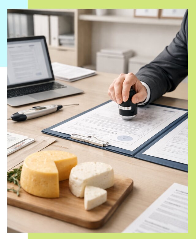 Сертификация сыров в Железногорске от 15506 р | Сертификат на сыр Алешин-Жлр