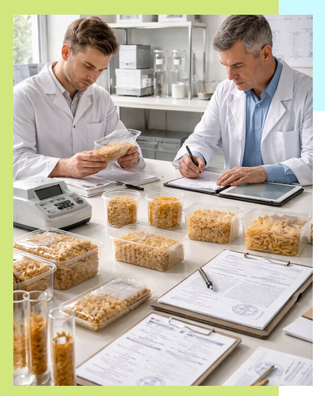 Сертификация макаронных изделий и технологической документации в Железногорске