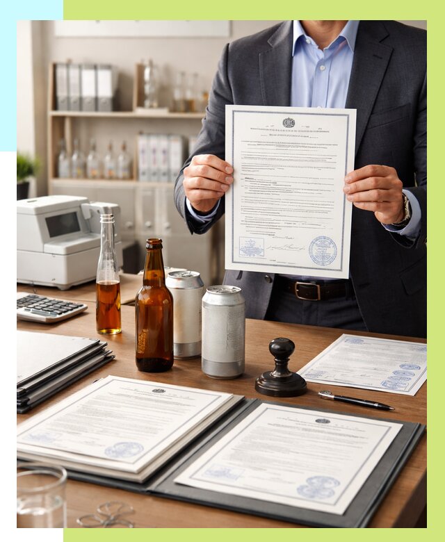 Сертификация пивной продукции в Железногорске от 25843 р. | Алешин-Жлр