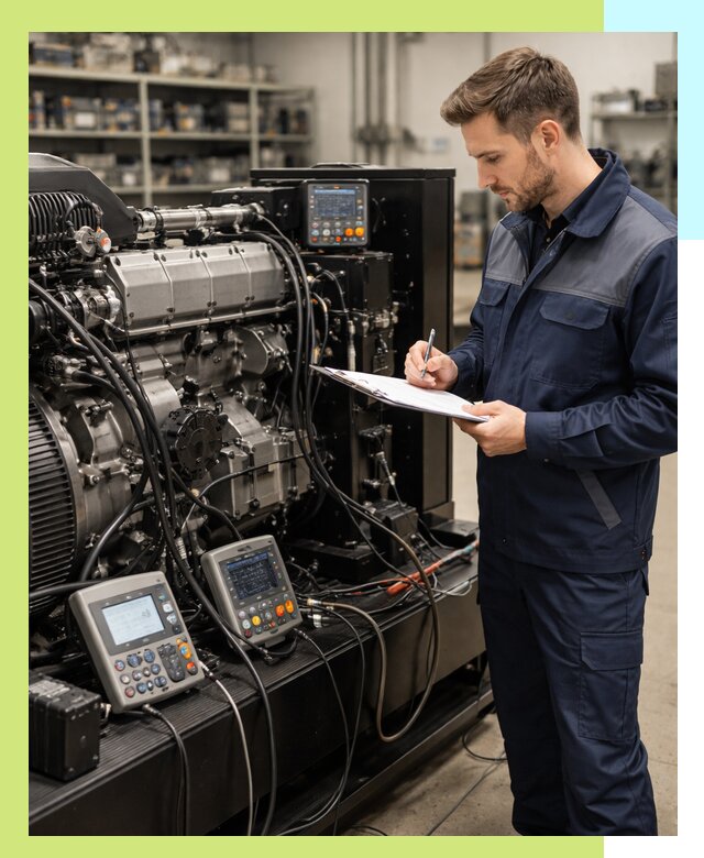 Сертификация дизельных генераторов и их оборудования в Железногорске