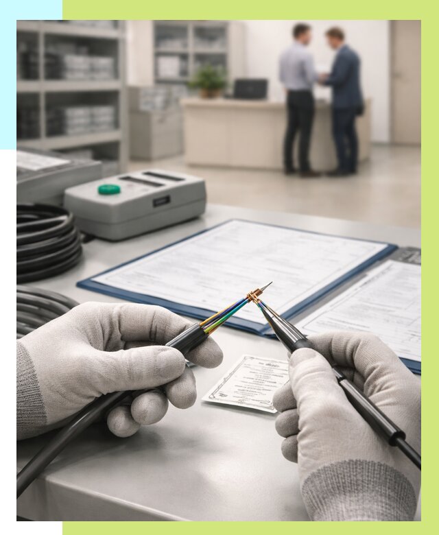 Сертификация провода в Железногорске от 18607 р. в Алешин-Жлр