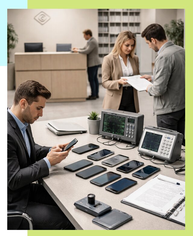 Сертификация телефонов в Железногорске от 25843 р. под ключ | Алешин-Жлр