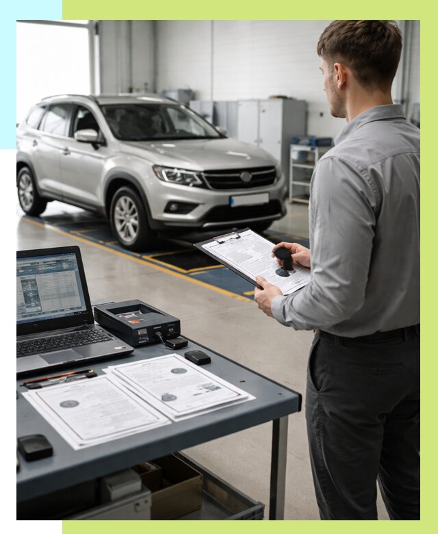 Сертификация транспортных средств в Железногорске от 12404 р. | Алешин-Жлр