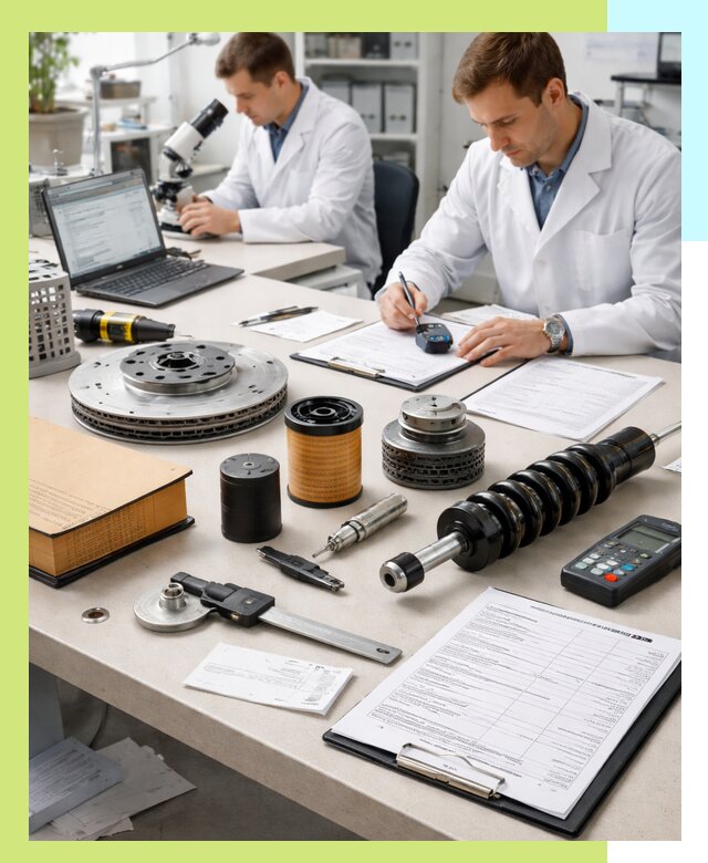 Сертификация автозапчастей и комплектующих в Железногорске по ГОСТ