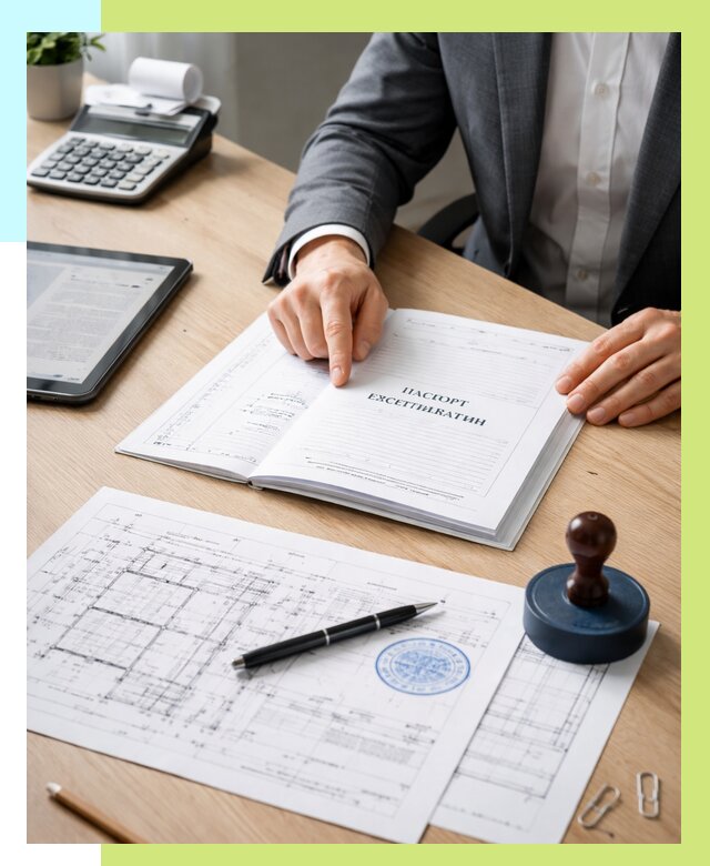 Паспорт эксплуатации в Железногорске под ключ от 4652 р. Алешин-Жлр