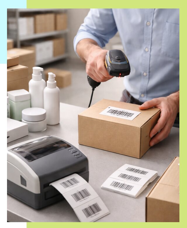 Штрихкодирование продукции в Железногорске от 4652 р. | Алешин-Жлр