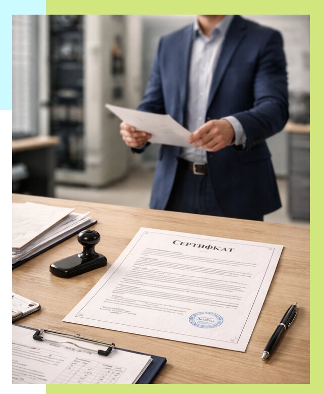 Сертификат на оборудование в Железногорске от 15506 р. | Алешин-Жлр