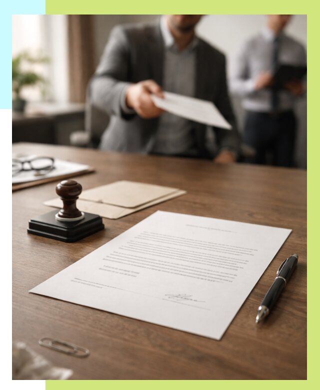 Отказное письмо по сертификации в Железногорске от 3618 р. | Алешин-Жлр