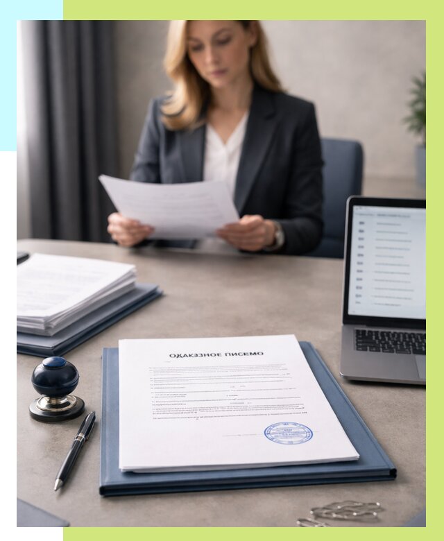 Отказное письмо для маркетплейсов в Железногорске от 2584 р., Алешин-Жлр