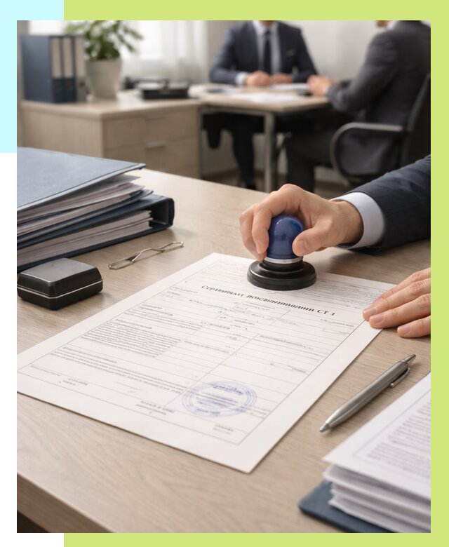 Сертификат происхождения СТ 1 в Железногорске от 4652 р. | Алешин-Жлр