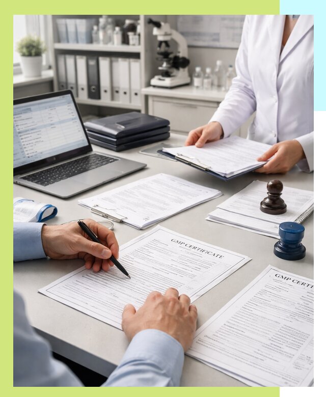 Оформление сертификата GMP в Железногорске для фармпроизводства