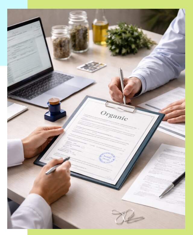 Оформление сертификат органик в Железногорске от 31011 р. | Алешин-Жлр