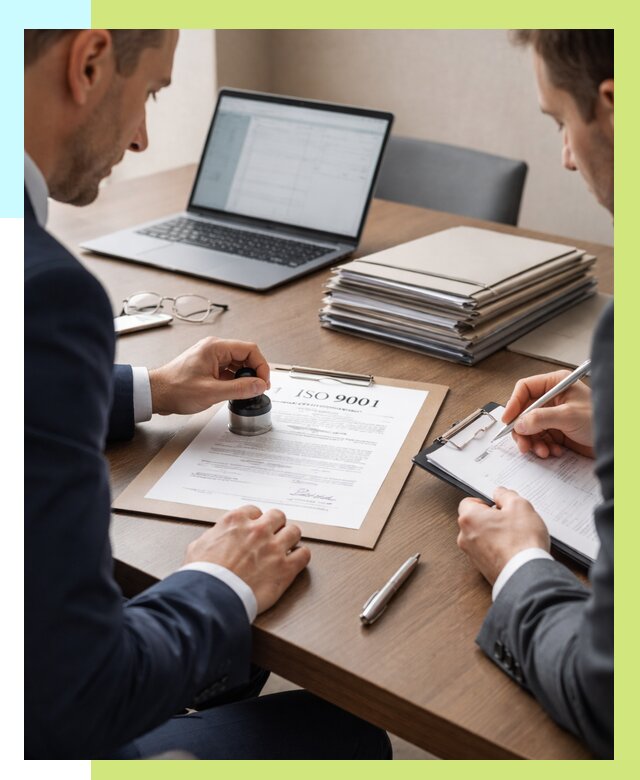 Сертификат ISO 9001 в Железногорске купить от 82696 р. | Алешин-Жлр