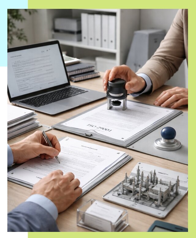 Сертификат ISO 29001 в Железногорске под ключ от 77528 р. | Алешин-Жлр