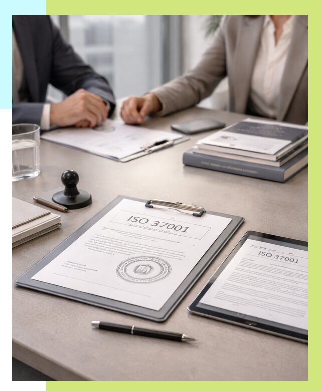 Сертификат ISO 37001 в Железногорске оформить от 124044 р. Алешин-Жлр