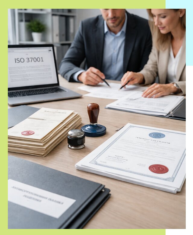 Получение сертификата ISO 37001 по системе борьбы с коррупцией в Железногорске